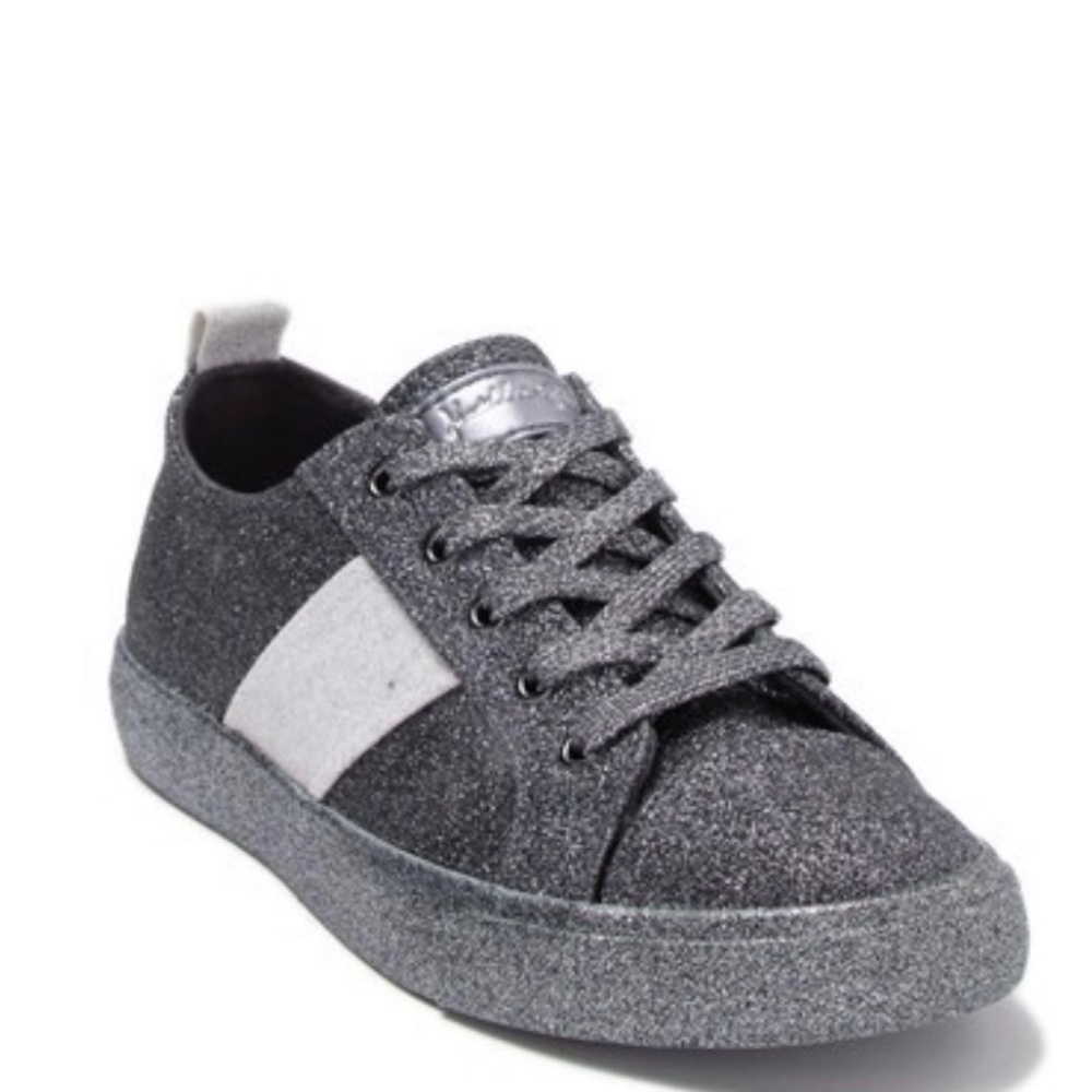 Kendall&Kylie Olea Glitter Sneaker Pewter BNWT
